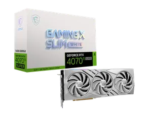 GeForce RTX 4070 Ti SUPER 16G GAMING X SLIM WHITE